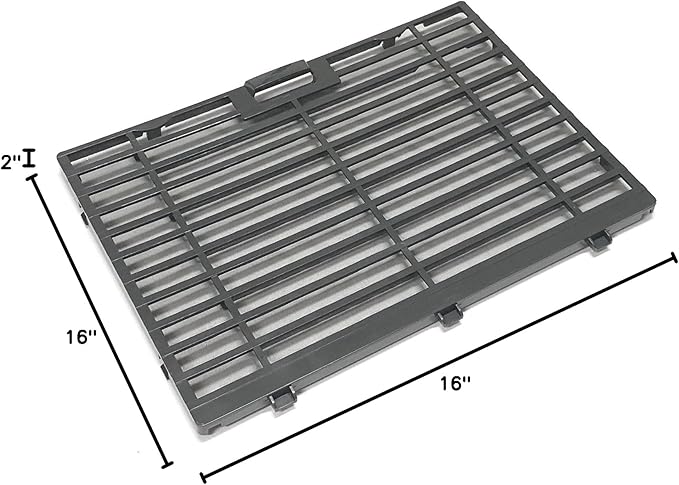 Dehumidifier Upper Filter and Frame Compatible with Hisense Model Numbers DH10020KP1WG, DH100TP1WG
