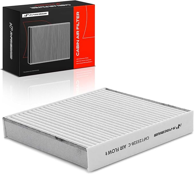 A-Premium Cabin Air Filter with Activated Carbon Compatible with Nissan Altima 2019-2023 & Infiniti QX60 2022-2023, QX50 2019-2023, QX55 2022-2023, Replace# 272776CA1A, 272775NA1A