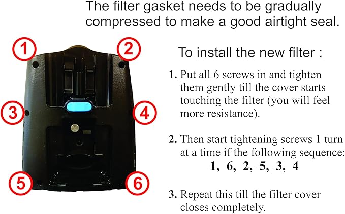 Replacement Filter made to fit Rainbow SRX Vacuum Cleaners Replaces OEM T1011
