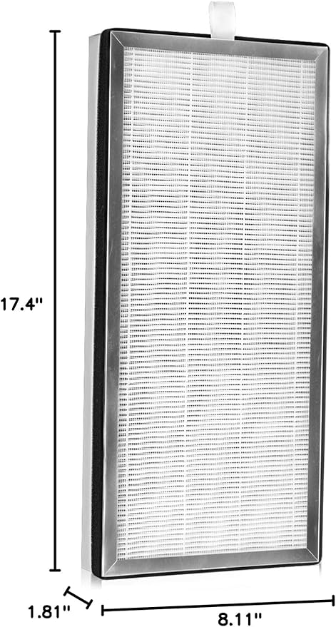 40 Replacement Filter Compatible with MA Series 40 Air Purifier 3-in-1 Filtration Contains High-Efficiency Activated Carbon Filter, 1 Pack