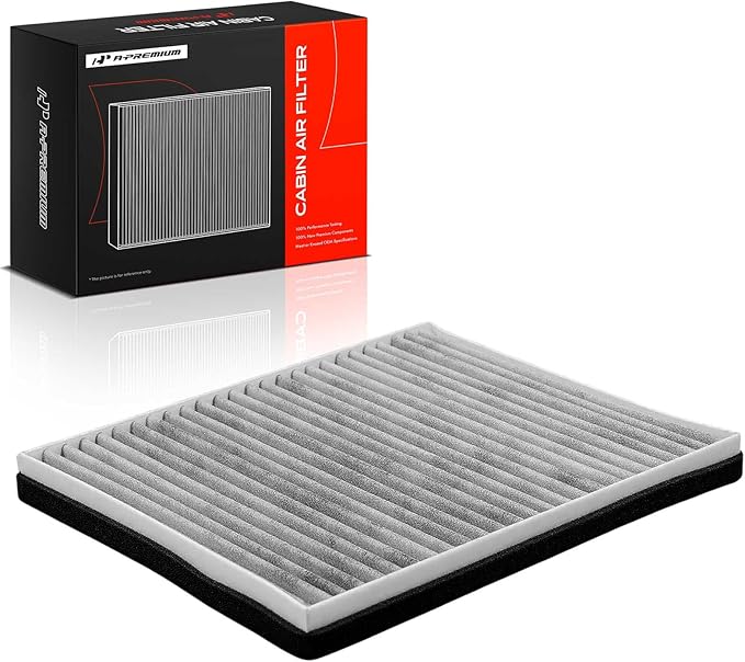 A-Premium Cabin Air Filter with Activated Carbon Compatible with Toyota & Scion Models - RAV4 2001-2005, Echo 2000-2005, xA xB 2004-2006, tC 2005-2010
