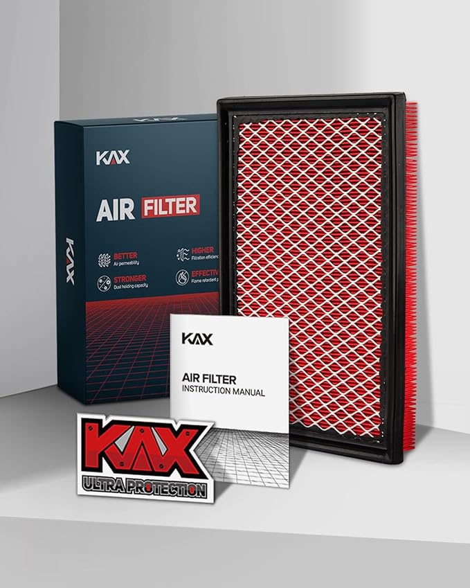 KAX Premium Engine Air Filter, CA10677 Replacement for Toyota RAV4 & Avalon 2013-2018, Camry 2012-2017, Lexus LS460 2007-2017, ES300h 2013-2018, HS250h 2010-2012, LS600h 2008-2016
