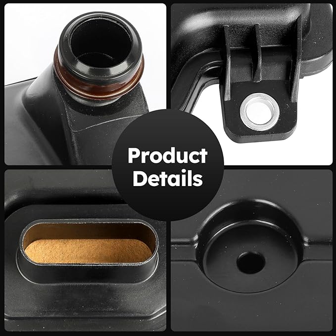 62TE Automatic Transmission Filter with Gasket Kit for Ram ProMaster 1500 2500 3500/Chrysler 200,Pacifica,Town & Country,Sebring/Dodge Avenger,Grand Caravan,Journey Replaces# FT1240 58128 68018555AA