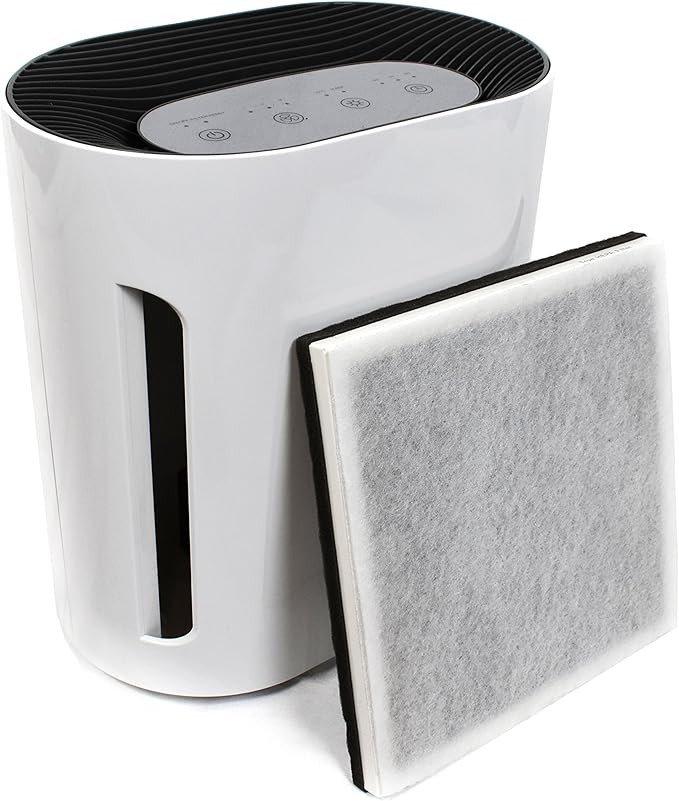 Replacement Filter, Compatible with Pure Enrichment PureZone Air Purifier PEAIRPLG, High Efficiency H13 grade 3-in-1 Filter, Part number PEAIRFIL, 2-Pack