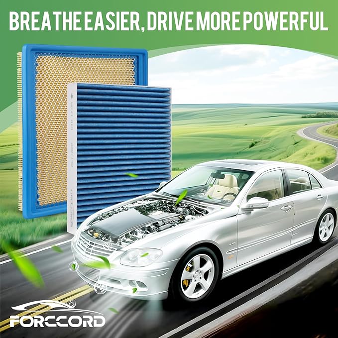 Cabin & Engine Air Filter Fit for Chevrolet Colorado 2015-2022 3.6L/2.8L/2.5L, GMC Canyon 2015-2022 3.6L/2.8L/2.5L Replace#CF11966 CA11959 Car Accessories