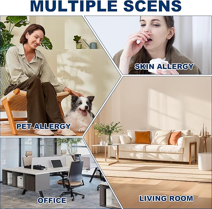 3Pack 410 Replacement Filter Compatible with Whole House Air Purifier, Models 1410, 1610, 2410, 2416, MERV 13 Furnace Filter, 16x25x4 Air Filter(Actual Size:16.5x27.5x4in)
