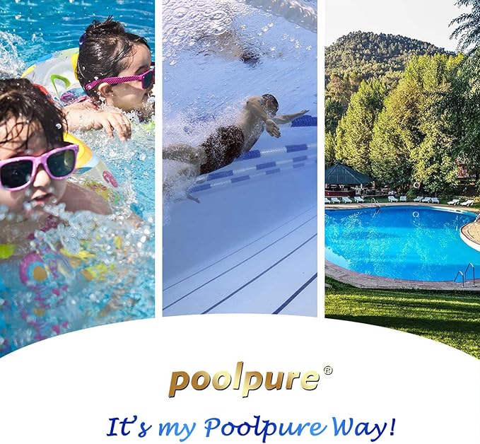 POOLPURE Antimicrobia PRB25-IN-M Spa Filter Replaces Unicel C-4326RA, Filbur FC-2375M, 3005845, 17-2327, 100586, 33521, 25392, 817-2500, 5X13 Drop in Spa Filter 2 Pack