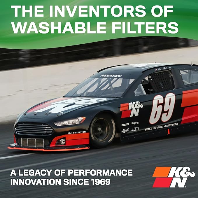 K&N 24X24X1 HVAC Furnace Air Filter, Lasts a Lifetime, Washable, Merv 13, the Last HVAC Filter You Will Ever Buy, Breathe Safely at Home or in the Office, HVC-13-12424