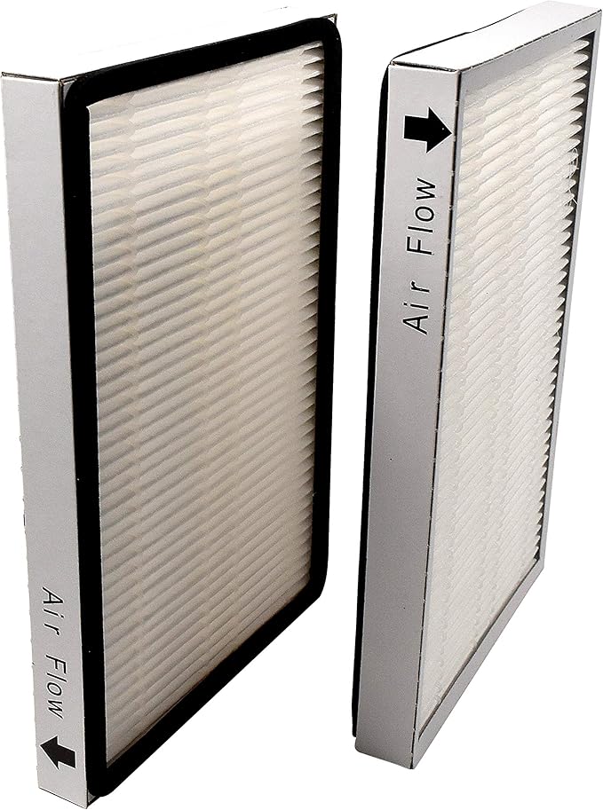 HQRP 2-Pack Vacuum HEPA Filter compatible with Panasonic MCUL671 MCUL675 MCV7600 MCCG917 MCCG937 MCCG983, Replacement for Panasonic MC-V199H