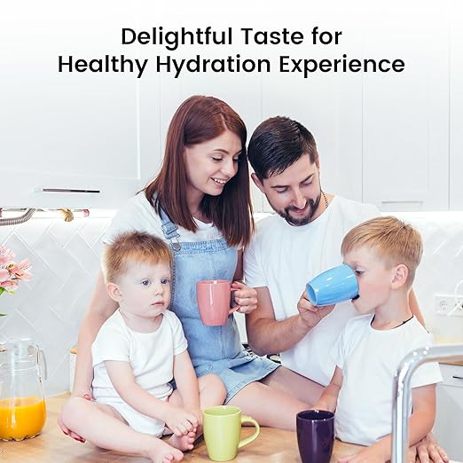 Waterdrop CFF-02 Alkaline Water Filter Replacement for Waterdrop WD-CTF-03/CTF-04, Up PH 1.5 to 2.5, Multi-Stage Water Filter, Reduces Heavy Metals, Bad Taste and Up to 99% of Chlorine