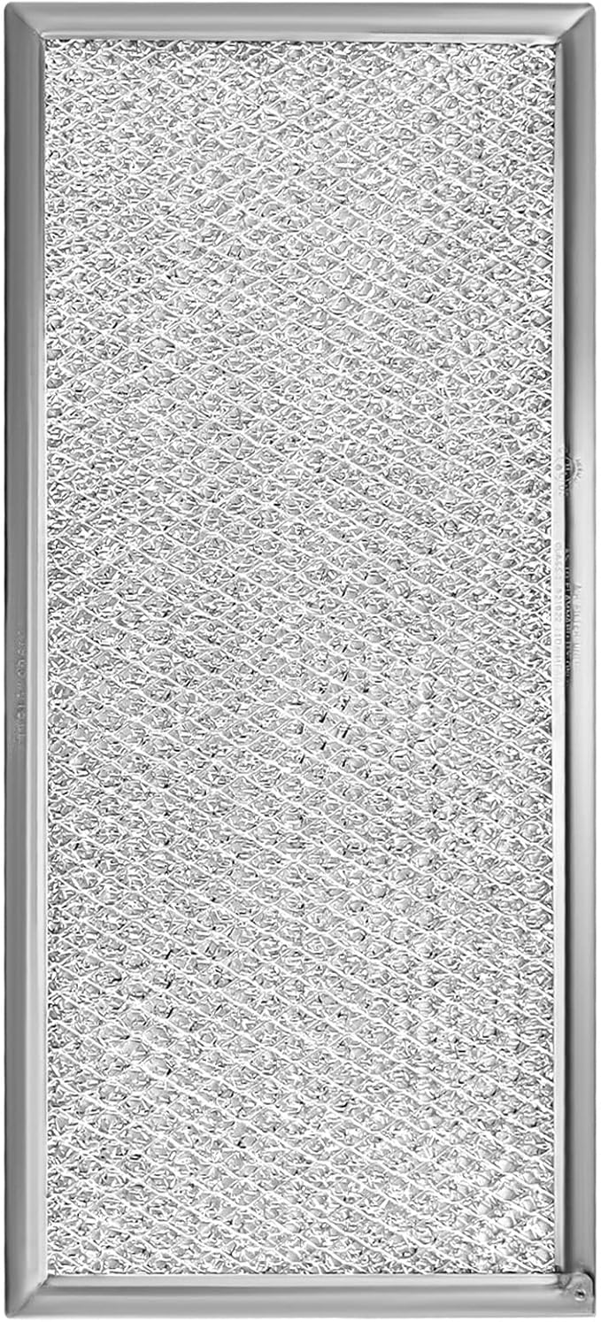 W10208631A Microwave Grease Filter Compatible with Whirlpool Microwaves 13" x 6" Filter - Aluminum Mesh Screen Grease Filters by AMI PARTS
