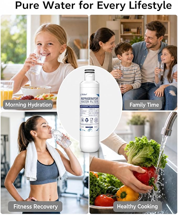 2026 NEW LT1000PC Water Filter & Air Filter Replacement for LG LT1000P, ADQ747935, LT120F โ 3x2-Pack Combo