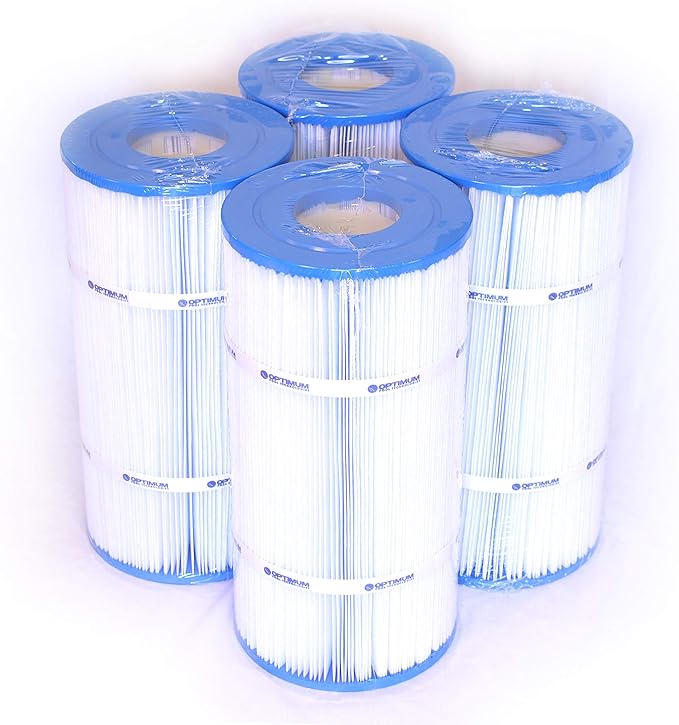 Optimum Pool Technologies® Pool Filter 4-Pack, Compatible Replacement for Pentair® Clean & Clear Plus 240 178569, R173572, Unicel C-7469, Pleatco PCC60, & Filbur FC-6460, FC-1975 Filter Cartridges