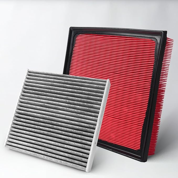 Cabin & Engine Air Filter Kit for Toyota 2019-2025 RAV4 2.5L, 2018-2024 Camry 2.5L/3.5L, 2019-2022 Avalon, 2020-2026 Highlander, 2023-2026 Gr Corolla(Not Fit Hybrid)