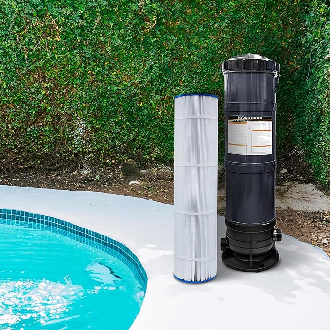 SWIMLINE HydroTools Above-Ground Pool Replacement Filter Element, 100 Sq. Ft. High-Performance Filter for Sure-Flo Cartridge Pump System, Element Only