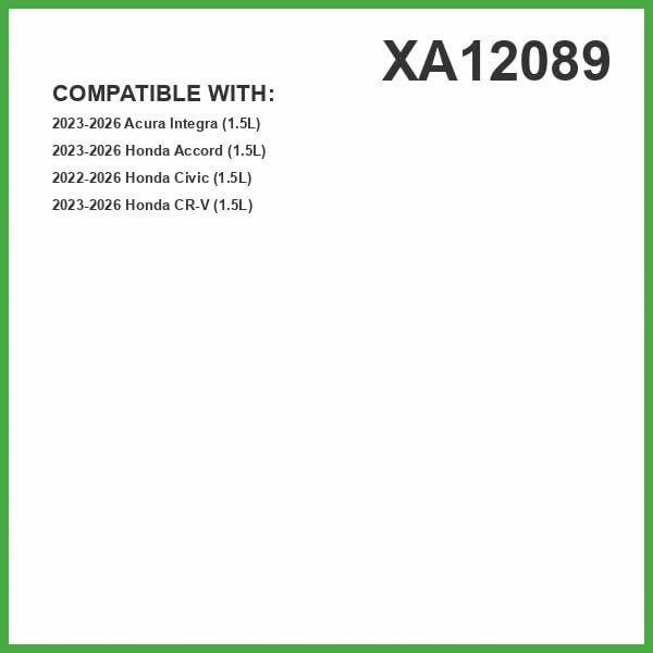 ECOGARD XA12089 Premium Engine Air Filter Fits 2023-2025 Honda CR-V, 2022-2025 Civic, 2023-2025 Accord, 2023-2025 Acura Integra