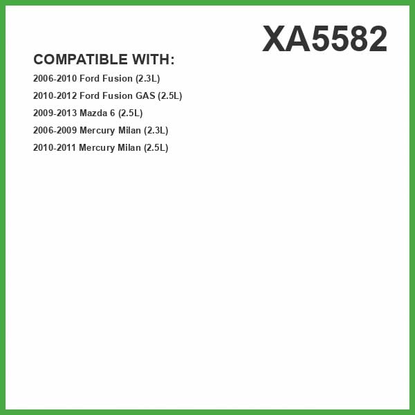 ECOGARD XA5582 Premium Engine Air Filter Fits 2010-2012 Ford Fusion, 2009-2013 Mazda 6, 2006-2009 Mercury Milan