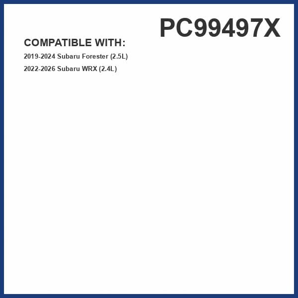 PureFlow Cabin Air Filter PC99497X | Fits 2019-2024 Subaru Forester, 2022-2025 WRX