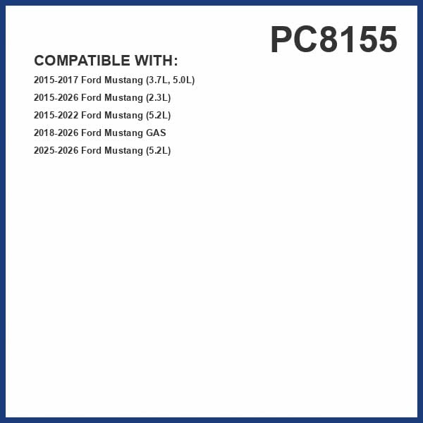 PG Cabin Air Filter PC8155 | Fits 2023-15 Ford Mustang