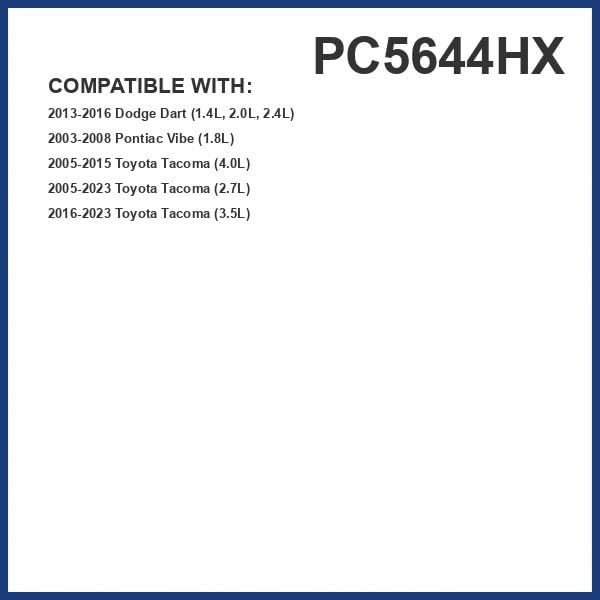 PureFlow HEPA Cabin Air Filter PC5644HX | Fits 2016-2023 Toyota Tacoma, 2003-2008 Pontiac Vibe, 2013-2016 Dodge Dart