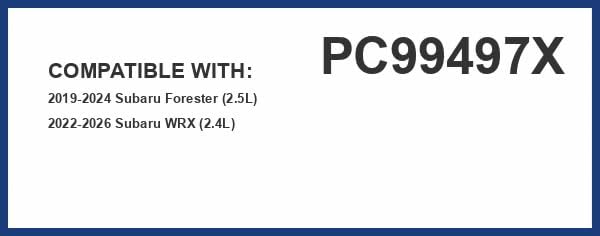 PureFlow Cabin Air Filter PC99497X | Fits 2019-2024 Subaru Forester, 2022-2025 WRX