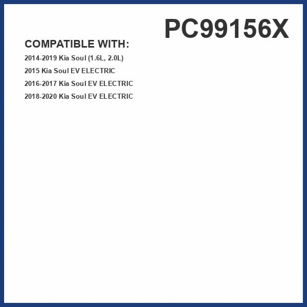 PureFlow Cabin Air Filter PC99156X | Fits 2014-2019 Kia Soul, 2015-2020 Soul EV