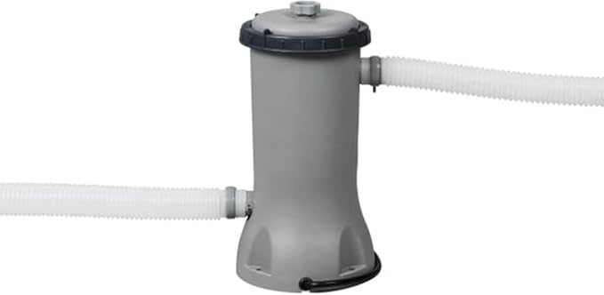 Bestway 530 GPH Filter Pump for Above Ground Swimming Pool with Type III-A/C Cartridge