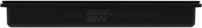 K&N High-Flow Original Lifetime Engine Air Filter: Increase Power: Premium, Washable: Compatible with 2023-2026 Chevrolet/GMC: Colorado, Canyon, 33-5143