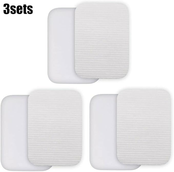 3 Pack ZU102 Foam Filter for Shark Pet ZU100, Pet Pro ZU60, ZU62, Pet Plus NV251, NV255, Swivel Pro NV150, NV151 Upright Vacuum Replacement Parts, Part 1238FT60 1239FT60
