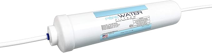 PureWater Filters Universal Water Filter Refill Do-It-Yourself Kit, For Non-Plumbed Countertop Ice Makers, Compatible with GE Profile Opal, Frigidaire EFIC & Other Countertop Water Tank Machines