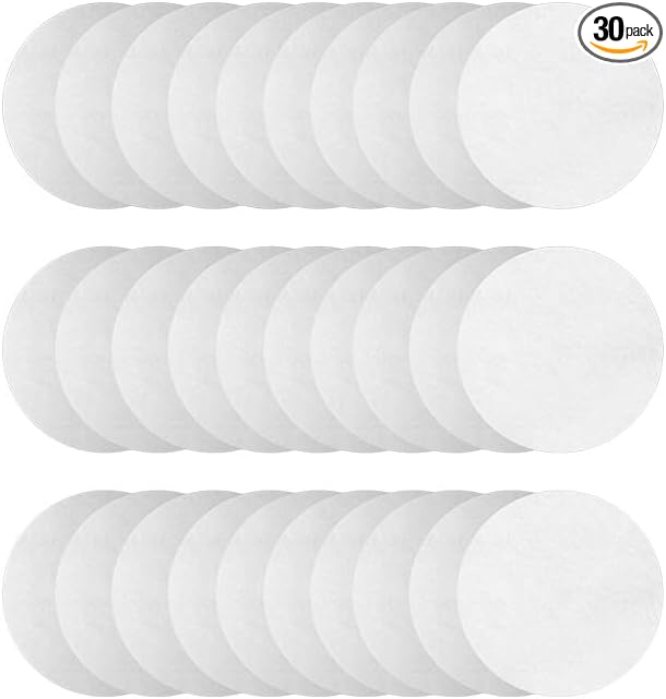 AquaBliss Shower Filter Sediment Pads - Protect your Skin & Hair from Rust, Dust, Sand and other impurities in your water. Compatible with SF400 & SF500-30-Pack