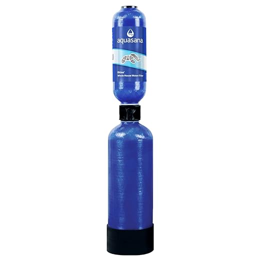 Aquasana Rhino Whole House Filter Replacement Tank for Rhino Chlorine - 1,000,000 Gallons - Carbon & KDF Filtration - Reduces 97% of Chlorine - WH-1000R