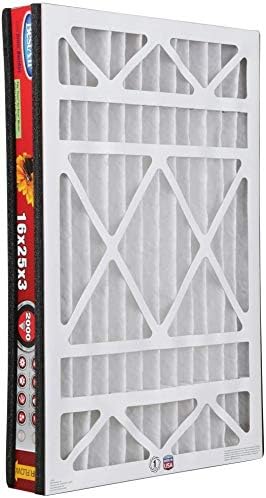 BestAir AB3-1625-11R AC Furnace Air Filter, 16" x 25" x 3", MERV 11, Fits 100%, For Trion Air Bear, Supreme, Skuttle, GeneralAire, Source1 & Ultravation Models, Pack of 3