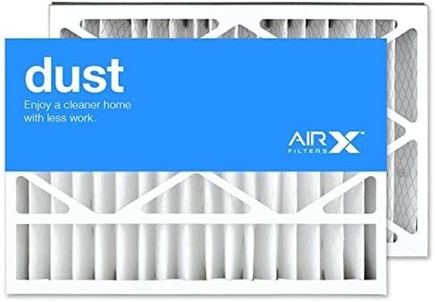 AIRx Filters 16x25x5 Furnace Filter MERV 8 HVAC AC Air Filter, Replacement for Bryant Carrier CARF8250606 FILBBCAR0016, Easy Installation, Reduces Dust & Pollen, 2-Pack