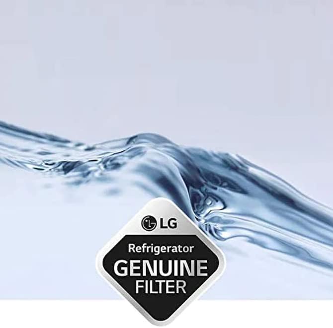 LG LT1000P3 & LT120F 3-Pack Bundle | Replacement Refrigerator Water & Air Filters | 200 Gallon Water Filter Capacity (NSF42, NSF53, and NSF401)