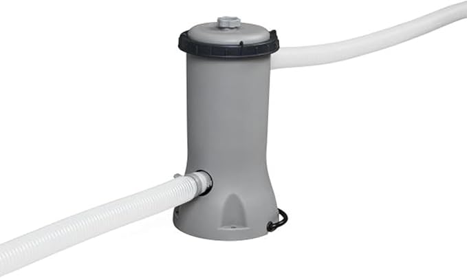 Bestway 530 GPH Filter Pump for Above Ground Swimming Pool with Type III-A/C Cartridge