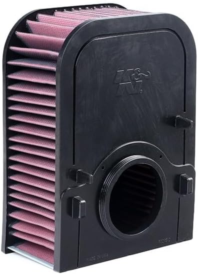K&N High-Flow Original Lifetime Engine Air Filter: Increase Power & Acceleration, Washable, Premium, Replacement Car Air Filter: Compatible with 2015-2018 Porshe Macan E-0660