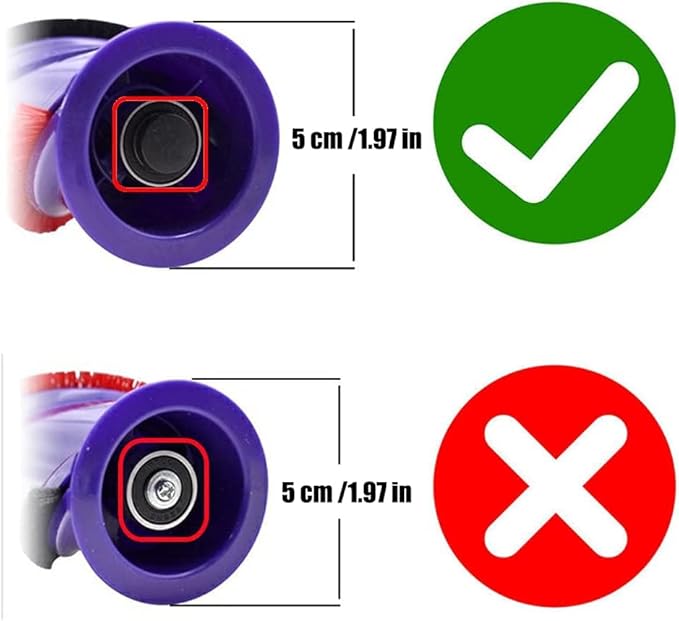 Brushbar Roller Brush Replacement for Dyson V8 Cordless Cleaner Part 967485-01
