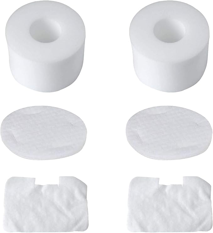 Filter Replacement for Shark Navigator Deluxe Upright Models NV42 31,NV44, NV46, NV4626, UV402, Part XFF36, 2 Pack, White