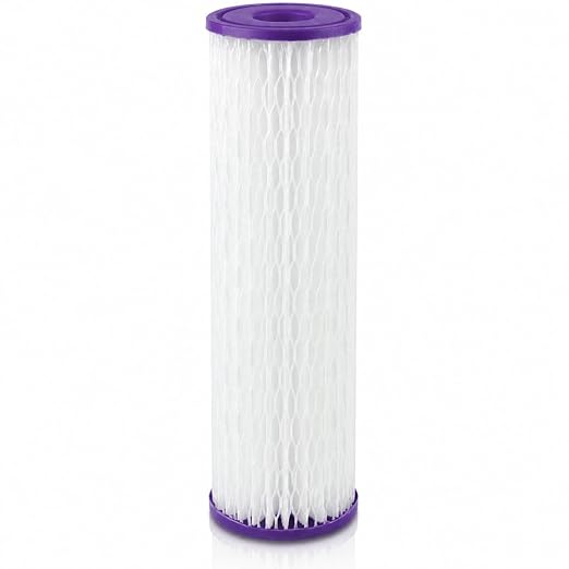 Aquasana Whole House Replacement Post-Filter | Reduces Sediment, Rust & Dirt | Genuine & Certified | Lasts 6 Months | 10-Inch | EQ-PFC.35