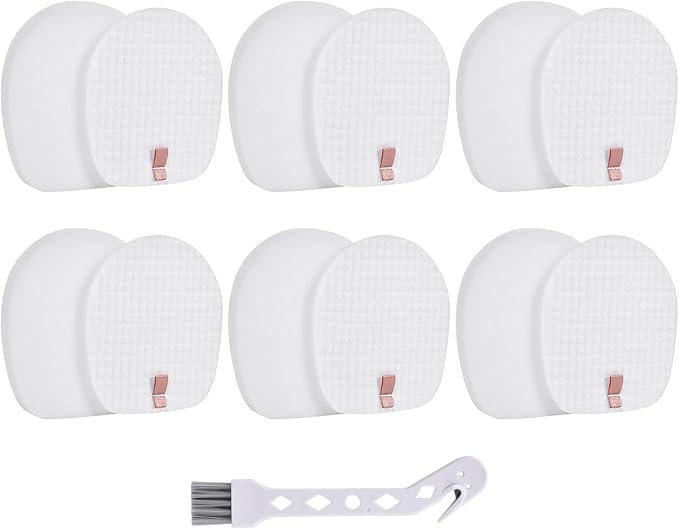 Leadaybetter 6 Pack Filter Replacement for Shark Rocket Pet Pro IX140 IX141 IX142 IZ140 IZ141C IZ142 IZ162H IZ362H IZ363HT IZ440H IZ462H IZ482H IZ483H Cordless Stick Filters, Comapre Part # 617FJ140