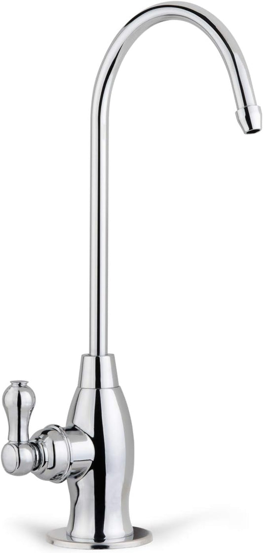 iSpring GK1-CHR Reverse Osmosis Drinking Water Faucet, High Spout RO Faucet for Under Sink Water Filtration Systems, Chrome