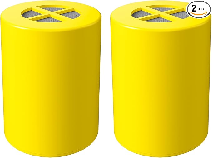 Replacement Filter Compatible with Afina Filtered Showerheads & Shower Filters (2Packs)