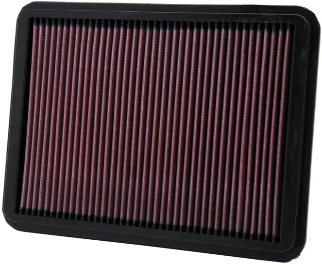K&N High-Flow Original Lifetime Engine Air Filter: Increase Power: Premium, Washable: Compatible with 2000-2010 Lexus/Toyota: GX470, 4Runner, land Cruiser, Sequioa, Tundra, 33-2144