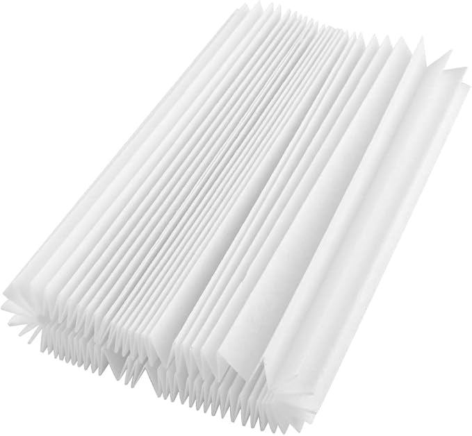9-Pack Pool Filter Paper Replacement for Resusable Pool Filter Cartridge Type A or Type C or III for Above Ground Pools with Pump and SPA Pool Pump (Only Pool Filter Paper)