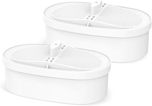 2 Pack Replacement Filter for Water-drop WD-PF-01A Plus,Reduces PFOA/PFOS, Chlorine, Compatible with Water-drop Pitchers，Lasts 3 Months or 200 Gallons