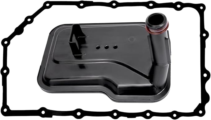 Upgraded Silverado/Sierra 6L80E 6L90E Transmission Filter with Gasket Kit Compatible with Chevy Express Silverado 1500 2500 3500 Suburban GMC Savana Sierra Yukon Escalade, Replaces# 24236933 24236517