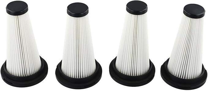 Replacement HEPA Filters for Trucozie T350 Cordless Vacuum, Efficient Dust Filter Set with ABS Housing, Lightweight and User-Friendly Design for Improved Air Quality(4 PACK)