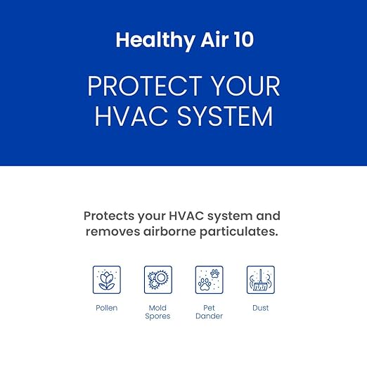 AprilAire 201 Replacement Furnace Filter for AprilAire or Space-Gard 2200 or 2250 Whole-House Air Purifiers - MERV 10, 20x25x6 Air Filter (Pack of 4)