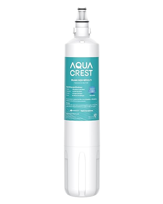 AQUA CREST F-1000 Water Filter, Replacement for InSinkErator® F-1000, F-2000, F-3000, AquaPure AP Easy C-Complete, 500 Gallons, NSF/ANSI 42